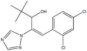 (E)-1-(2,4-Dichlorophenyl)-4,4-dimethyl-2-(1H-1,2,4-triazol-1-yl)-1-penten-3-ol