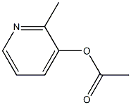 Acetic acid 2-methyl-3-pyridyl ester Struktur