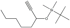 3-(tert-Butyldimethylsiloxy)-1-octyne Structure