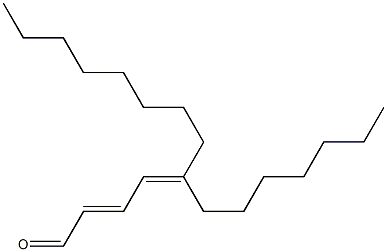 5-Heptyl-2,4-tridecadienal