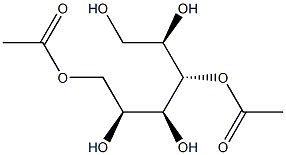 L-Glucitol 3,6-diacetate Struktur