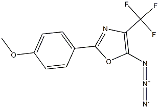 4-(Trifluoromethyl)-2-(4-methoxyphenyl)-5-azidooxazole Structure