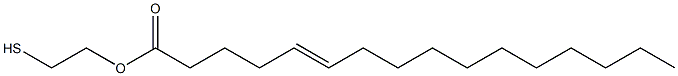 5-Hexadecenoic acid 2-mercaptoethyl ester 结构式