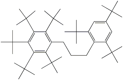 1-(Penta-tert-butylphenyl)-3-(2,4,6-tri-tert-butylphenyl)propane