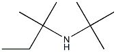 tert-Butyl(1,1-dimethylpropyl)amine Struktur