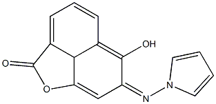 7-Pyrrolizino-6-hydroxy-2H-naphtho[1,8-bc]furan-2-one