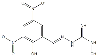 1-[[2-Hydroxy-3,5-dinitrobenzylidene]amino]-3-hydroxyguanidine