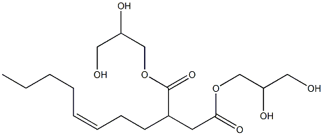 2-(3-Octenyl)succinic acid bis(2,3-dihydroxypropyl) ester