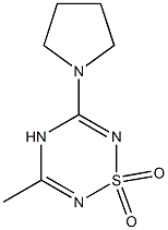 5-(Pyrrolidin-1-yl)-3-methyl-4H-1,2,4,6-thiatriazine 1,1-dioxide