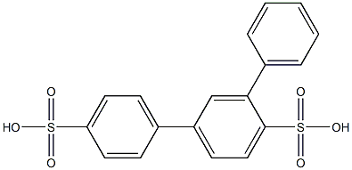 [1,1':3',1''-Terbenzene]-4,4'-disulfonic acid Struktur
