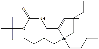 (2Z)-2-Tributylstannyl-N-(tert-butoxycarbonyl)-2-buten-1-amine