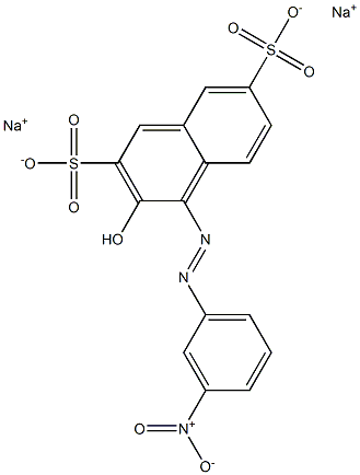 3-Hydroxy-4-[(3-nitrophenyl)azo]-2,7-naphthalenedisulfonic acid disodium salt