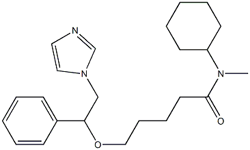 5-[2-(1H-Imidazol-1-yl)-1-phenylethoxy]-N-methyl-N-cyclohexylpentanamide