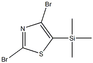 2,4-Dibromo-5-(trimethylsilyl)thiazole Structure
