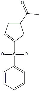 4-Acetyl-1-(phenylsulfonyl)-1-cyclopentene