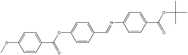 4-[4-(4-Methoxybenzoyloxy)benzylideneamino]benzoic acid tert-butyl ester