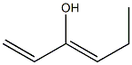 1,3-Hexadien-3-ol Struktur
