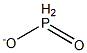 Phosphinic acidanion Structure