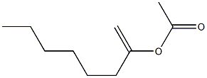 Acetic acid 1-methyleneheptyl ester
