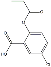 2-Propanoyloxy-5-chlorobenzoic acid