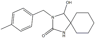 3-(p-Methylbenzyl)-4-hydroxy-2-oxo-1,3-diazaspiro[4.5]decane