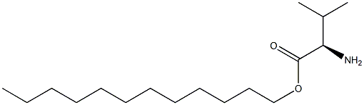 (R)-2-Amino-3-methylbutanoic acid dodecyl ester Struktur