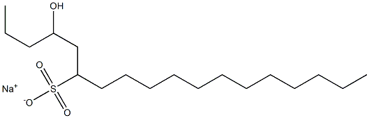 4-Hydroxyoctadecane-6-sulfonic acid sodium salt