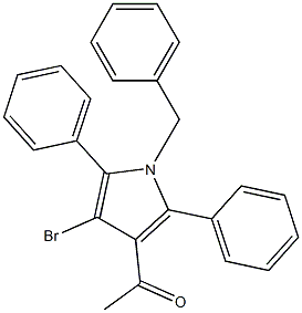 3-Acetyl-4-bromo-1-benzyl-2,5-diphenyl-1H-pyrrole
