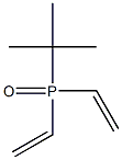 tert-Butyldivinylphosphine oxide Structure