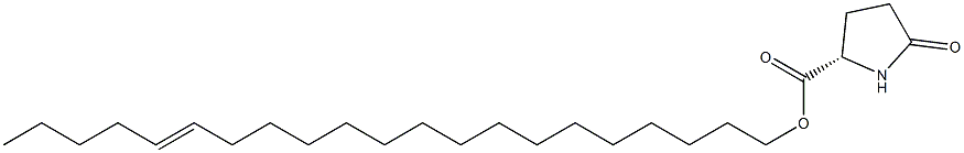 (S)-5-Oxopyrrolidine-2-carboxylic acid 16-henicosenyl ester 结构式