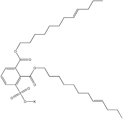 3-(Potassiosulfo)phthalic acid di(8-dodecenyl) ester|