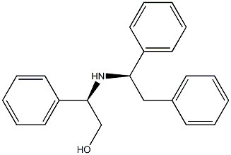 (R)-2-[[(R)-1,2-Diphenylethyl]amino]-2-phenylethanol Struktur