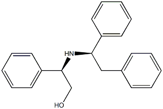 (R)-2-[[(R)-1,2-Diphenylethyl]amino]-2-phenylethanol Structure