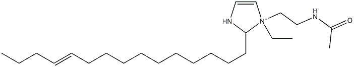 1-[2-(Acetylamino)ethyl]-1-ethyl-2-(11-pentadecenyl)-4-imidazoline-1-ium
