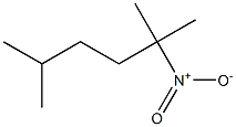 2-ニトロ-2,5-ジメチルヘキサン 化学構造式