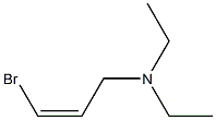 (Z)-N,N-Diethyl-3-bromoallylamine Structure