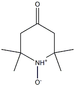 2,2,6,6-Tetramethyl-4-piperidone 1-oxide Structure