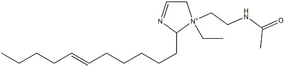 1-[2-(Acetylamino)ethyl]-1-ethyl-2-(6-undecenyl)-3-imidazoline-1-ium