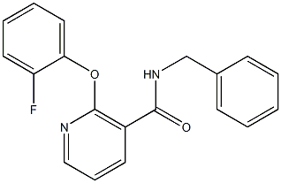 N-Benzyl-2-(2-fluorophenoxy)nicotinamide