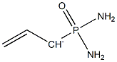 1-(Diaminophosphinyl)-2-propen-1-ide Struktur