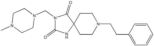 8-Phenethyl-3-[(4-methylpiperazino)methyl]-1,3,8-triazaspiro[4.5]decane-2,4-dione