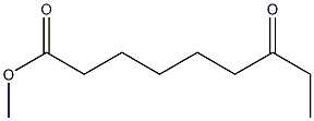 7-Ketopelargonic acid methyl ester Structure