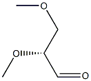 [R,(+)]-2,3-Dimethoxypropionaldehyde 结构式