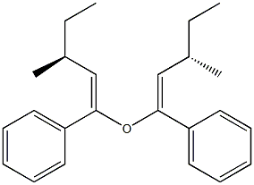 (+)-[(S)-sec-Butyl]1-phenylvinyl ether 结构式
