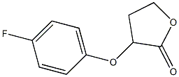2-(4-Fluorophenoxy)-4-hydroxybutanoic acid lactone Structure