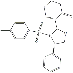 (2S)-2-[(2S,4S)-4-Phenyl-3-(4-methylphenylsulfonyl)oxazolidin-2-yl]-1-cyclohexanone