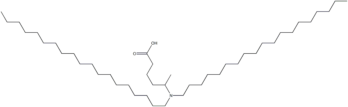 5-(Dinonadecylamino)hexanoic acid