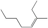 (Z)-3-Methyl-3-octene Struktur