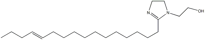 2-(12-Hexadecenyl)-2-imidazoline-1-ethanol 结构式
