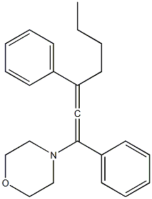 1-Morpholino-1,3-diphenyl-1,2-heptadiene